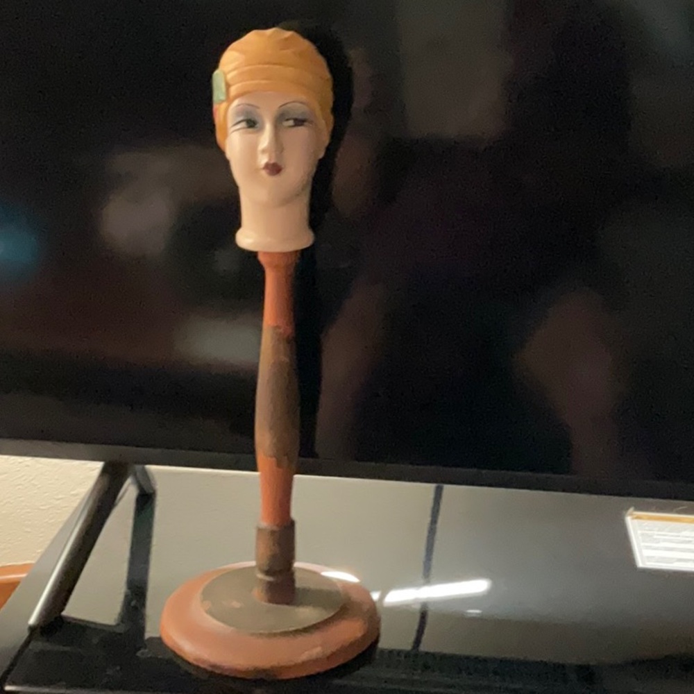 Unusual ladies hat stand